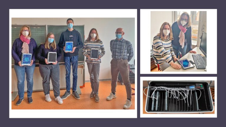 Erfolgreicher OnlineUnterricht an der HeinrichvonBibraSchule